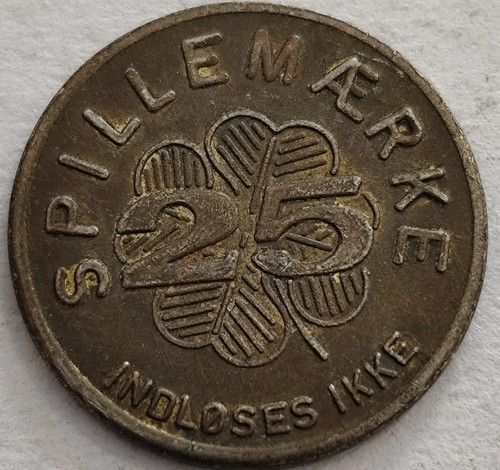Spillemærke indløses - -,