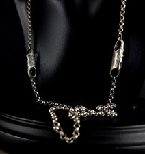 Kette Silber 835 massiv Designer Monika OLY Modernist - ausgefallen & besonders