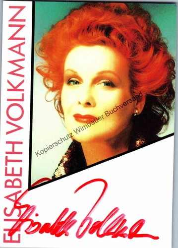 Original autogramm elisabeth - original,