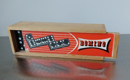 Vintage altes domino - vintage,
