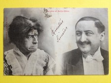 cpa 1900 BERGERET & Cie NANCY Schwiegersohn und schöne Mutter mit Emilienne CHENEVARD Haare