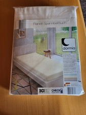 Flanell-Spannbettlaken  1 Stück, 90/100 x 200 cm, 100% Baumwolle beige