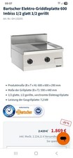 Elektrogrill Bartscher 