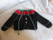 BERCHTESGADENER STRICKJACKE -paßt KK-Puppe 1+Hampelchen UVP 37,90 Euro