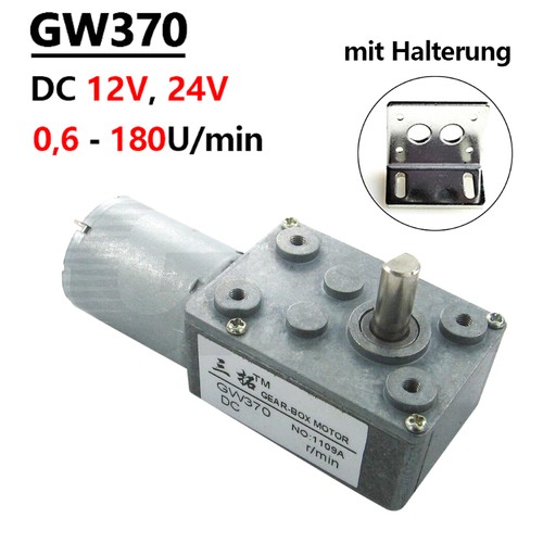 Gw370 schneckengetriebemotor - gw370,