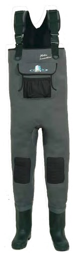 Behr neopren wathose 5mm - 5mm, grau
