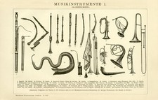 Historische musikinstrumente - historische,