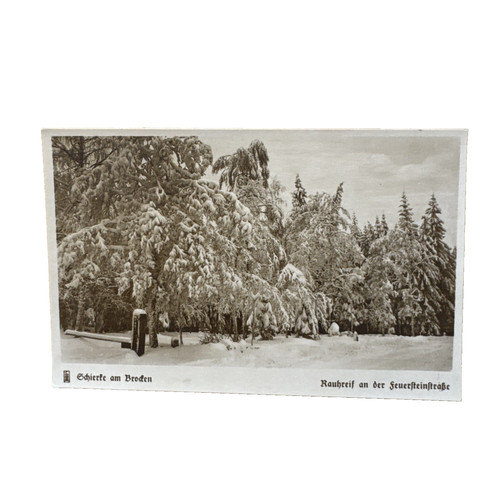 Postkarte schierke brocken - ak,