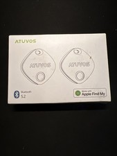 ATUVOS Schlüsselfinder Keyfinder 2er Pack, Smart Tracker Tag