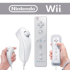2025 NEU Für Nintendo Wii / Wii U 2 in 1 Remote Motion Plus & Nunchuk Controller