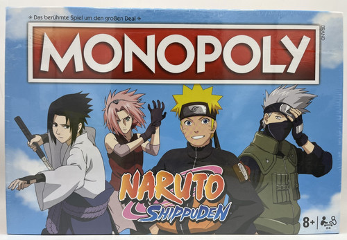 Hasbro monopoly naruto - monopoly,