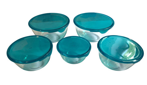 Pyrex set mit 5 - set,