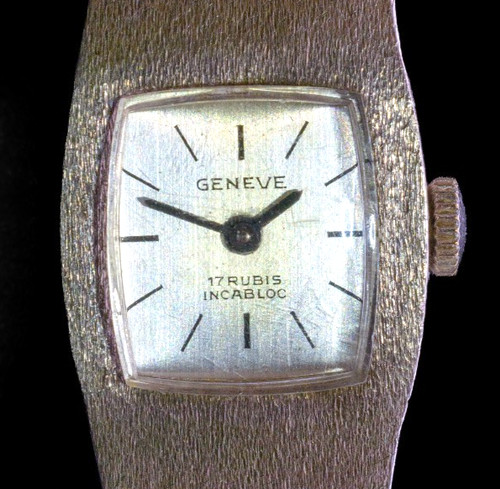 Vintage geneve damenuhr 1970er - damenuhr,