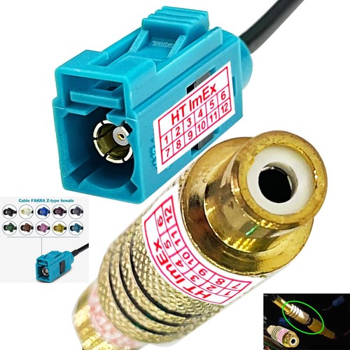 Fakra rca rückfahrkamera - rca,