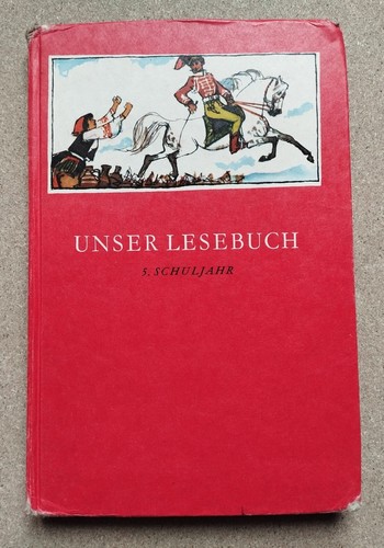 Ddr schulbuch unser lesebuch - ddr, schulbuch-unser