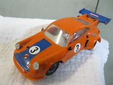 Carrera Universal 132   40451 Porsche RSR Orange m. LICHT     sehr sehr gut
