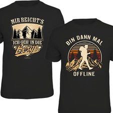 Bergsteiger T-Shirt Klettern
