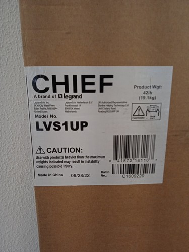 Chief lvs1up connexsys - chief,