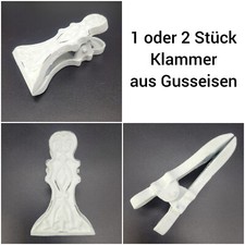Klammer Dekoklammer Eisenguss