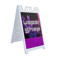 Frame sidewalk vapor shop - a-frame,