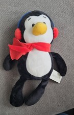 Schwarzer Pinguin Kinder Plüschtier Kuscheltier Stofftier (Kuschelfreund)