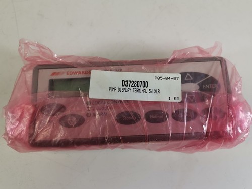 Edwards pump display - pump,