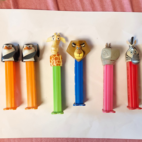 Pez spender tiermotive 6er - pez,