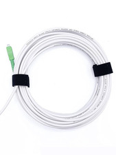 Elfcam® - 25m Glasfaser-Kabel SC/APC auf SC/APC Stecker FTTx, LWL Simple Single