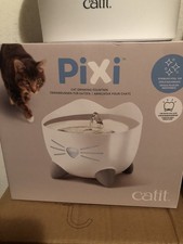 Catit PIXI Katzen Trinkbrunnen mit Edelstahldeckel, W. Neu