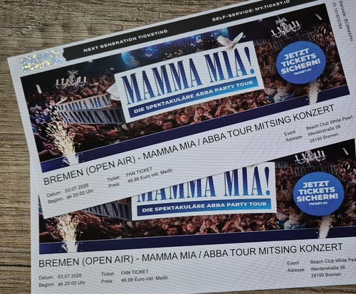 Mamma mia open - mamma,