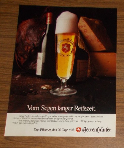 Seltene werbung herrenhäuser - seltene,