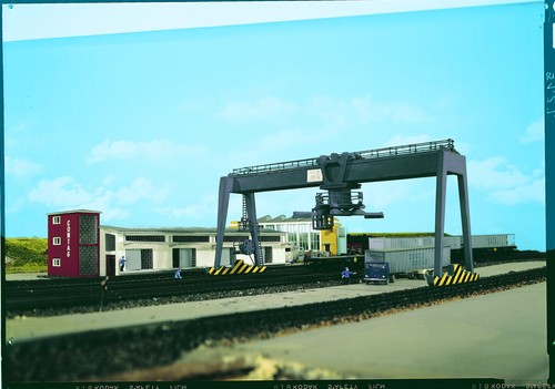 Vollmer 45624 containerkran - h0,
