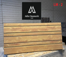 Wandpaneel Wandplatte Holzoptik 100 x 48 cm Styropor Wandvertäfelung Wanddeko 3D