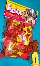 50 INDIANER FIGUREN SIOUX GELB