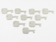 Spardosen Schlüssel 10 x aus Metall vernickelt Spardose, Sparbüchse, Sparschwein