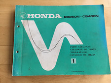 Honda CB250N CB400N Teile-Katalog Part Catalogue Ersatzteil Liste Pieces
