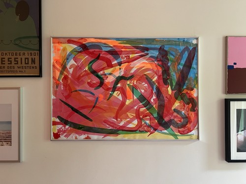 Handmade art handgemalte kunst - handmade,