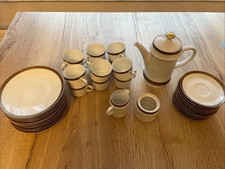 Kaffee Service 12 Personen von Mitterteich Bavaria . Kuchen Teller Nur 11