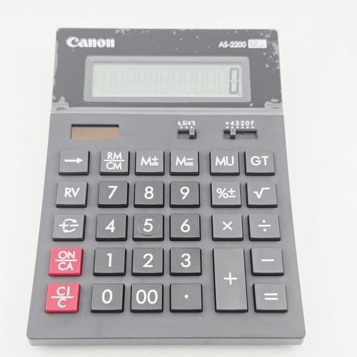 Canon 2200 tischrechner - as-2200,