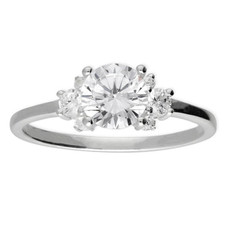 7 Steine Cluster Ring