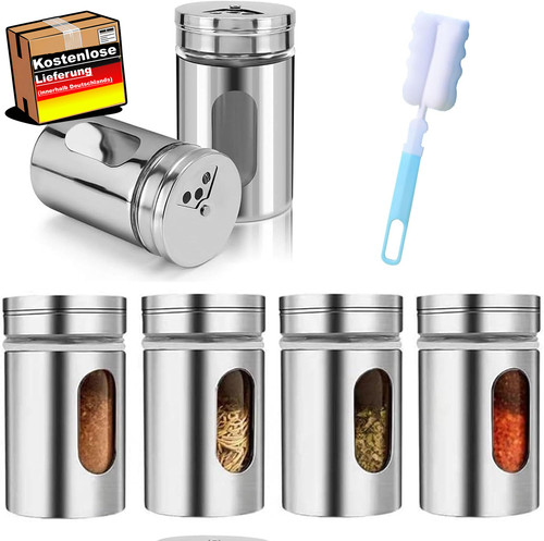 Gewürzdosen set stück - gewürzdosen, 6