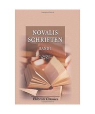Novalis Schriften: Band I