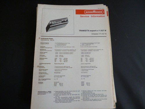 Original service manual - original,