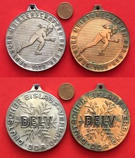 2 x DDR Meister Medaille DELV