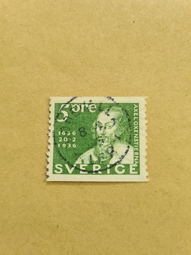 Schwedische briefmarke öre - briefmarke,