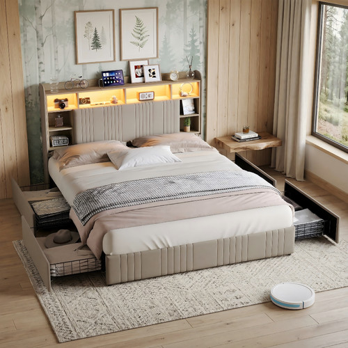 Bett 140x200cm bettgestell mit - bett,
