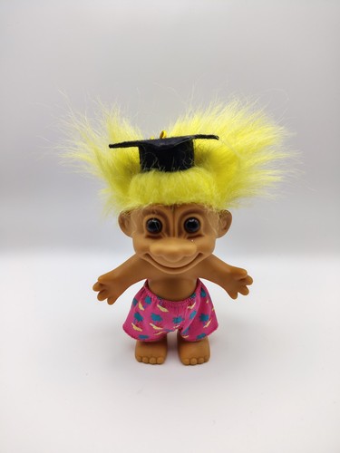 Vintage 90er troll yellow hair - yellow,