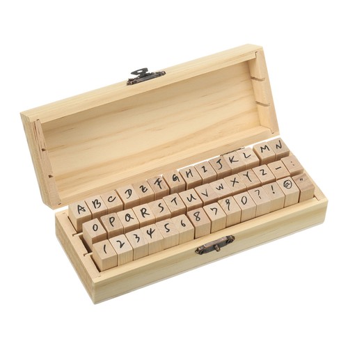 Holzstempel buchstaben und - holzstempel,