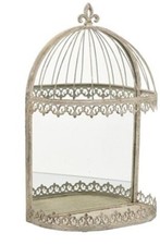 SPIEGEL MIT ABLAGE ANTIK