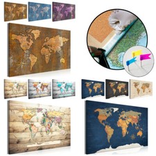 Weltkarte Abstrakt 1 tlg